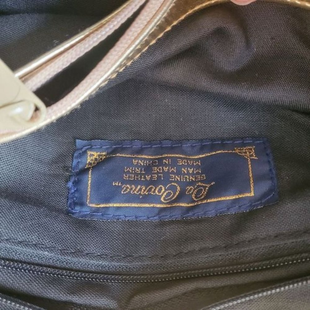 La Covina Patchwork Multicolored Leather Should B… - image 8